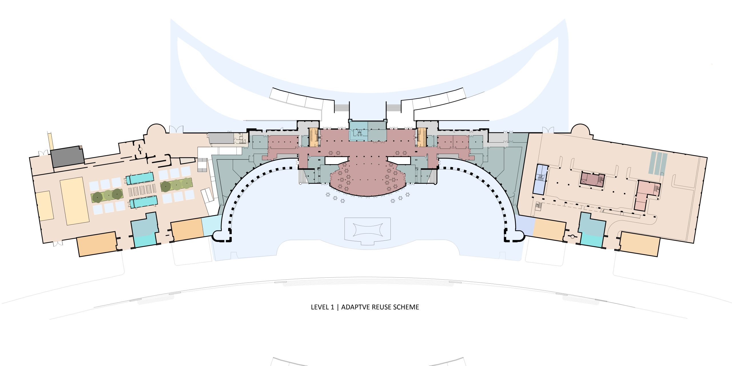 First + Second Floor Plan
